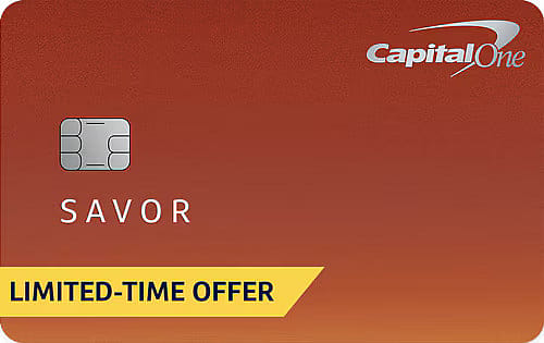 Capital One Savor Student Cash Rewards Credit Card Image