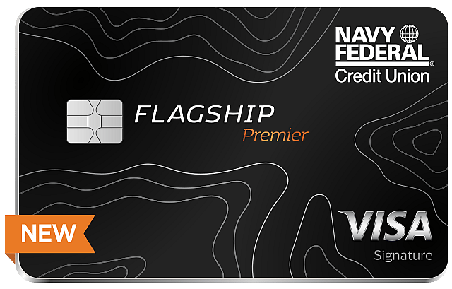 Navy Federal Credit Union® Flagship Premier Visa Signature® Credit Card card image