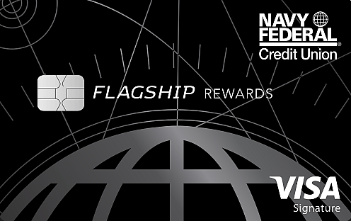 Navy Federal Credit Union® Visa Signature® Flagship Rewards Credit Card Image