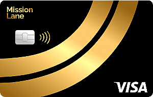 Mission Lane Gold Line Visa® Credit Card Image