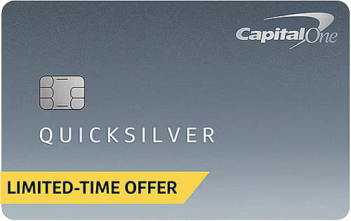Capital One Quicksilver Student Cash Rewards Credit Card card image