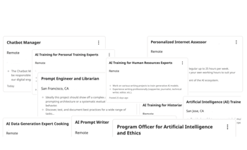 Wanted: An AI Job That (Mostly) Doesn’t Exist Yet