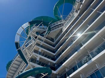norwegian cruise line NCL Aqua slide drop