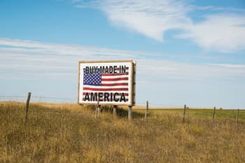Buy American billboard