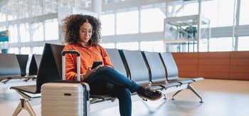 Person, Sitting, Electronics