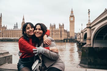 Adult, Female, Person, big ben