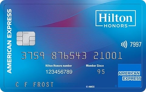 American Express Hilton HonorsTM Card from American Express Credit Card