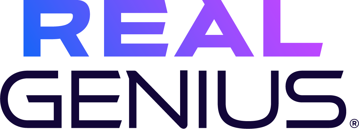 Real Genius - REFINANCE logo