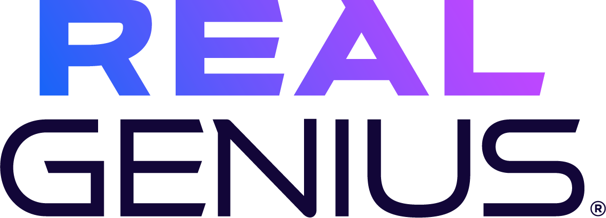 Real Genius - PURCHASE logo