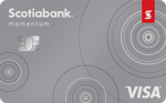 Scotia Momentum® No-Fee Visa* card