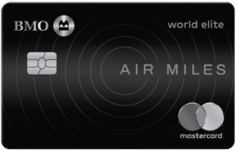 BMO AIR MILES®† World Elite®* Mastercard®*