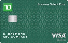 TD Business Select Rate™ Visa* Card