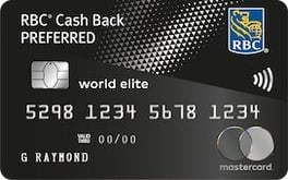 RBC Cash Back Preferred World Elite Mastercard