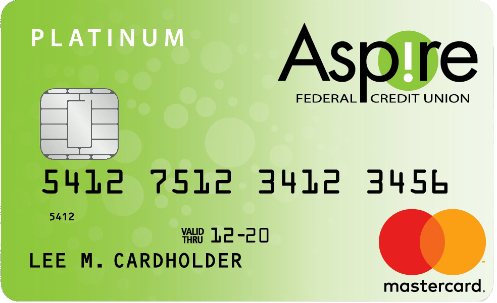 Aspire Federal Credit Union Platinum Mastercard®