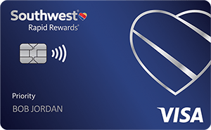 Cartão de crédito prioritário Southwest Rapid Rewards®