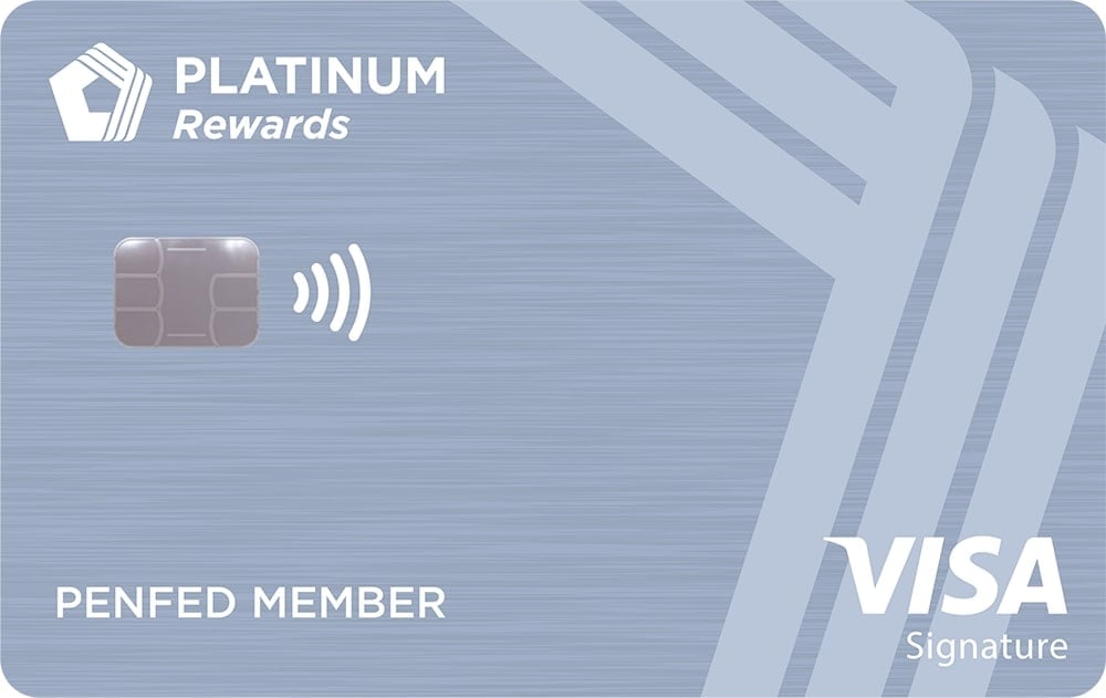PenFed Platinum Rewards Visa Signature® Card card image