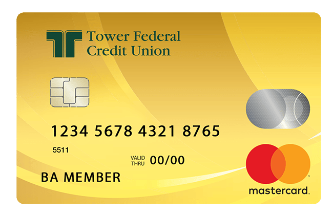 Tower Federal Credit Union Gold MasterCard