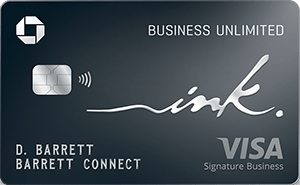 Ink Business Unlimited® Credit Card card image