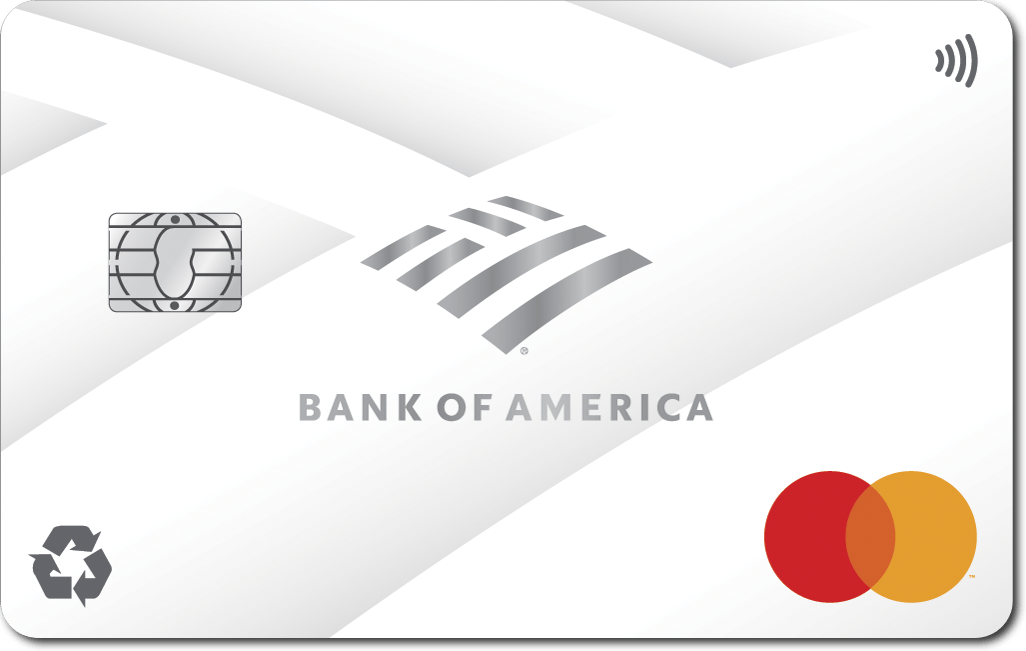 BankAmericard® credit card card image