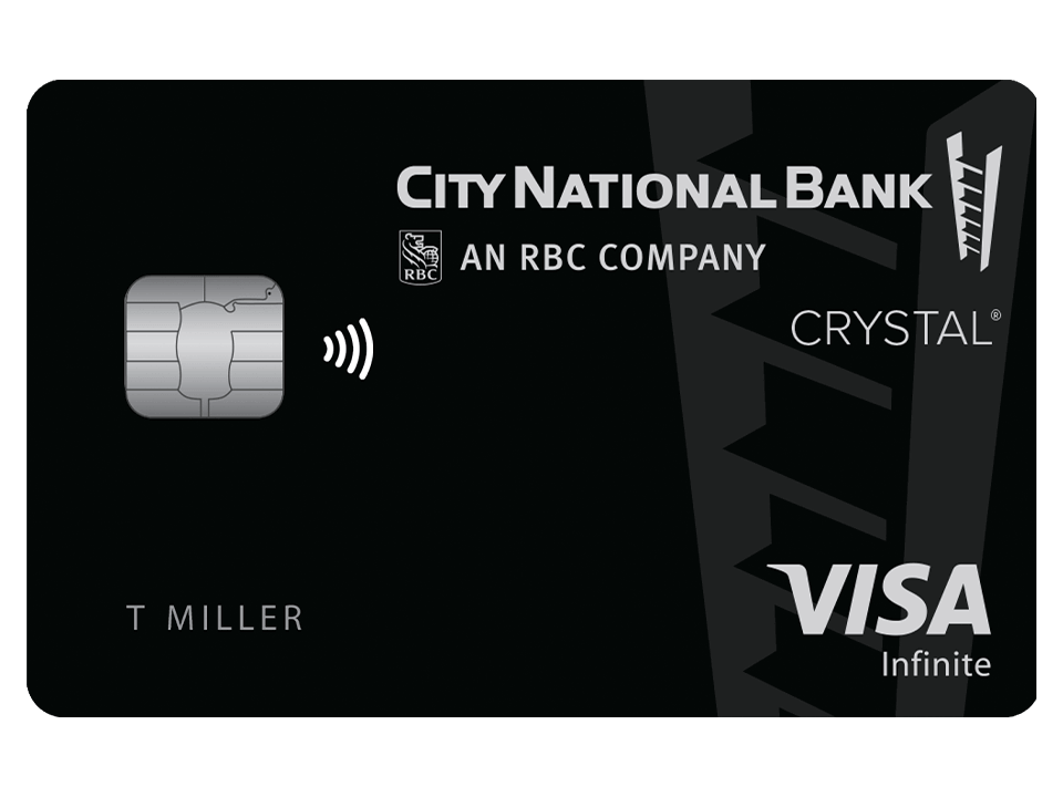 City National Rewards Crustal Visa Infinite® Credit Card 