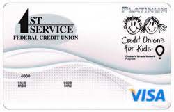 First Service Credit Unions© For Kids Visa® Credit Card