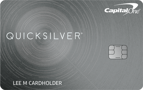 Capital One Quicksilver Secured Cash Rewards Credit Card card image