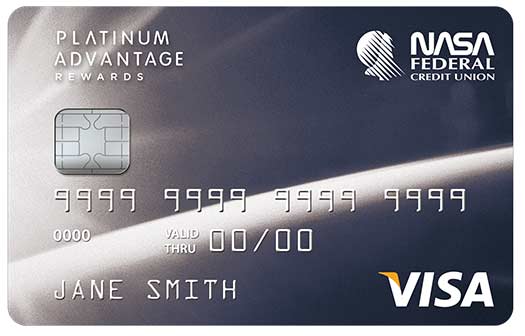 NASA Federal Credit Union Platinum Advantage Rewards Credit Card