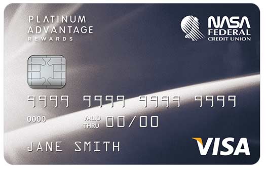 NASA Federal Platinum Advantage Rewards Credit Card