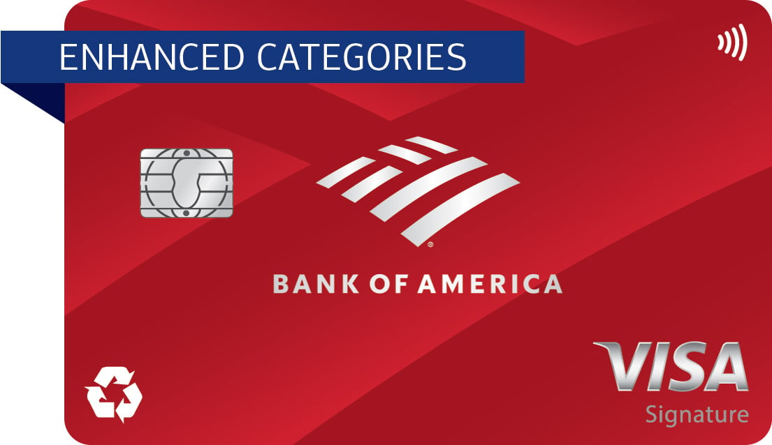 Bank of America® Customized Cash Rewards credit card card image