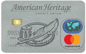American Heritage Credit Union Platinum Classic Mastercard®