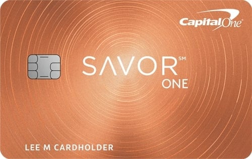 Capital One SavorOne Student Cash Rewards Credit Card card image