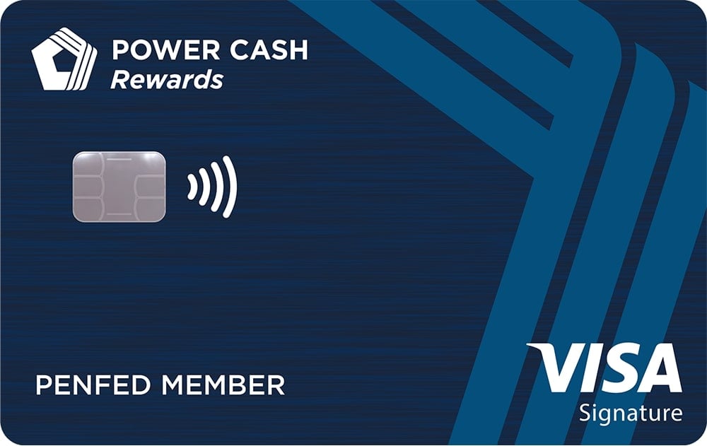 Pentagon Federal Credit Union Power Cash Rewards Visa Signature® Credit Card