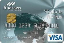 Andrews Federal Credit Union Platinum Rewards Credit Card