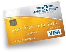 America First Credit Union Visa® Platinum Rewards Credit Card