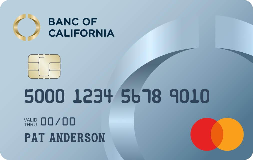 Banc of California Mastercard® College Real Rewards Card