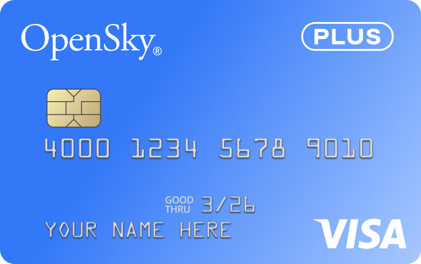 OpenSky® Plus Secured Visa® Credit Card card image