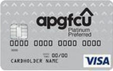 APGFCU Visa® Platinum Preferred Credit Card