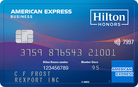 The Hilton Honors American Express Business Card