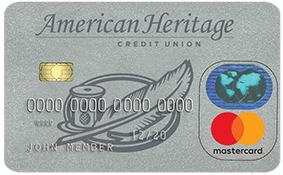 American Heritage Credit Union Platinum Preferred Mastercard®
