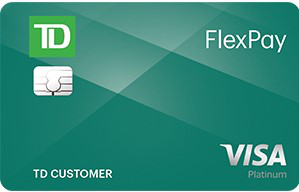 TD FlexPay Credit Card Image
