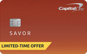 Capital One Savor Student Cash Rewards Credit Card Image