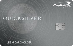 Capital One Quicksilver Cash Rewards Credit Card Image