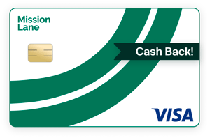 Mission Lane Cash Back Visa® Credit Card card image