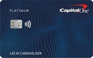 Capital One Platinum Credit Card card image