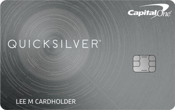 Capital One Quicksilver Cash Rewards Credit Card Image