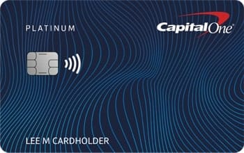 Capital One Platinum Credit Card Image