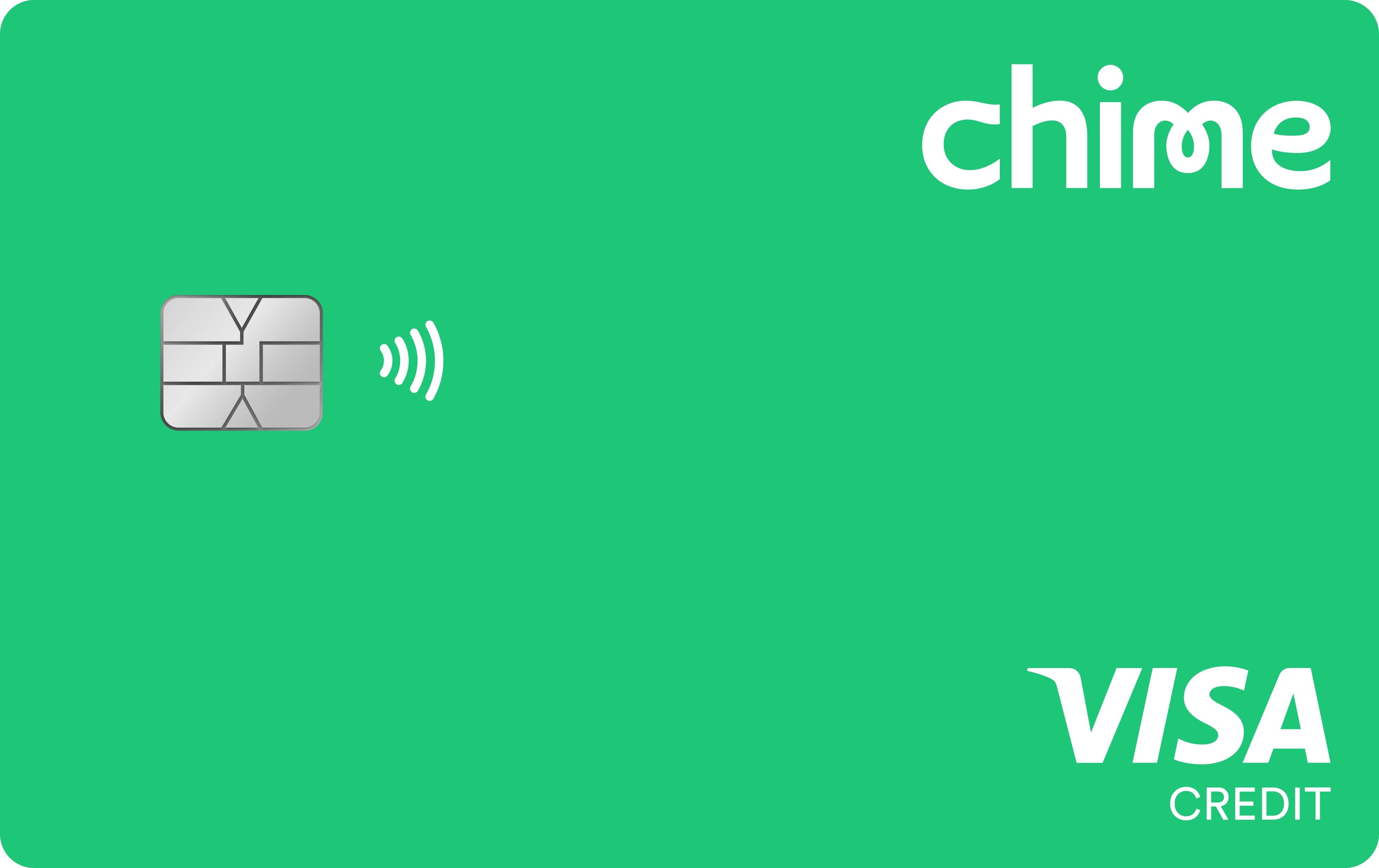 Chime Secured Credit Builder Visa® Credit Card Image