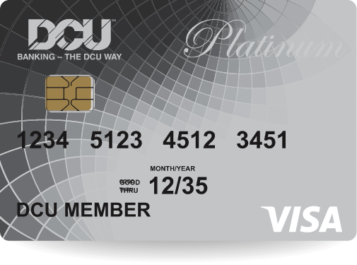 DCU Visa® Platinum Secured Credit Card Image