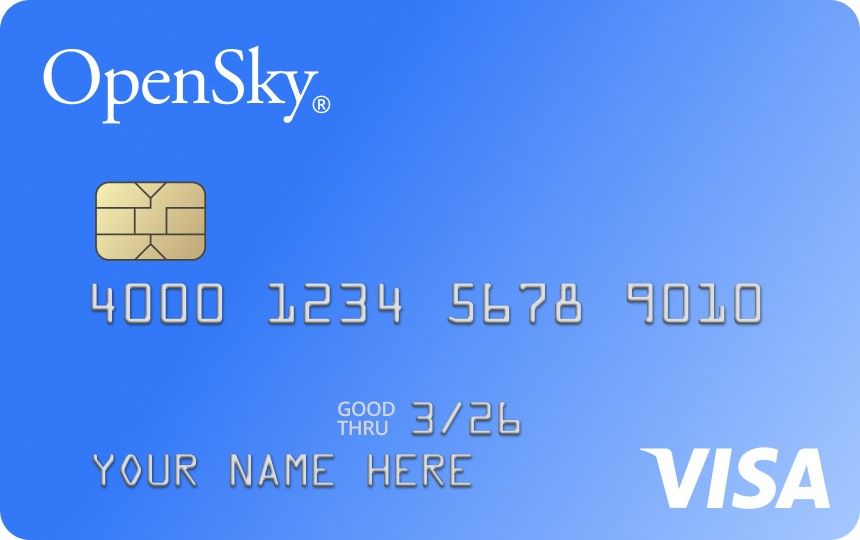 OpenSky® Secured Visa® Credit Card Image