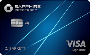 Sapphire preferred credit card image